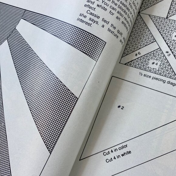 Lady's Circle Patchwork Quilts Magazine No 1 Summer 1980 43 Full-Size Patterns - Picture 6 of 11